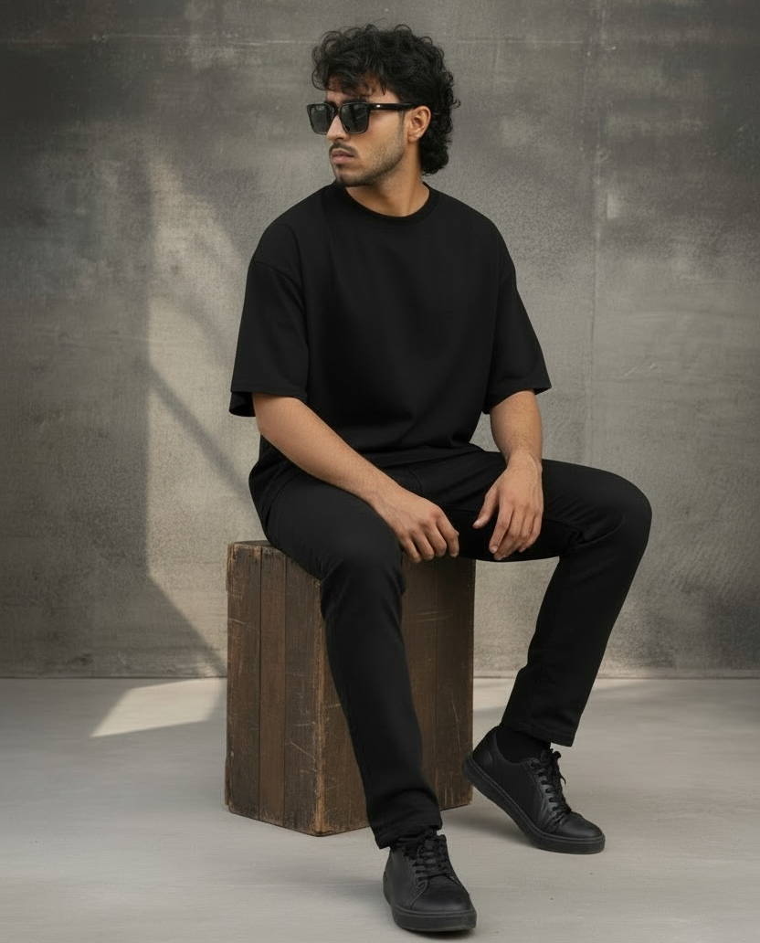 AJA MERI GADI ME BAITH JA Oversized Unisex Tee