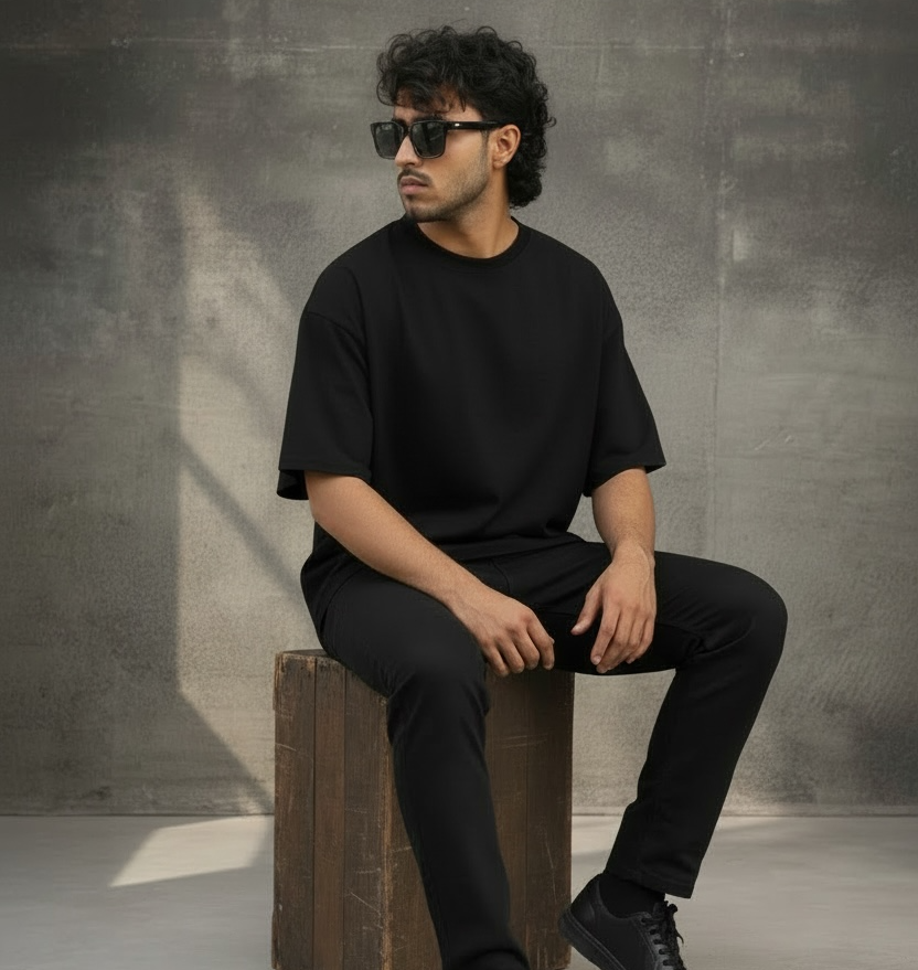 AJA MERI GADI ME BAITH JA Oversized Unisex Tee