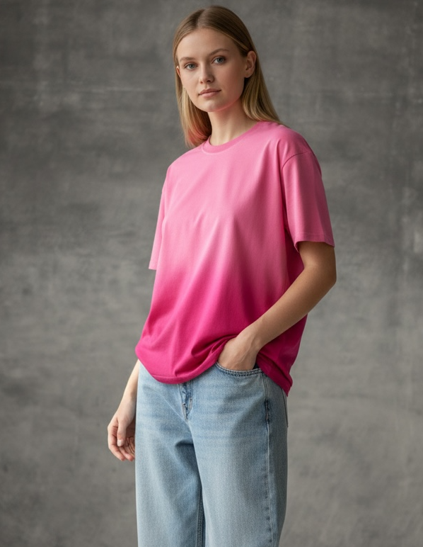 Blush Core Boxy Fit Tee