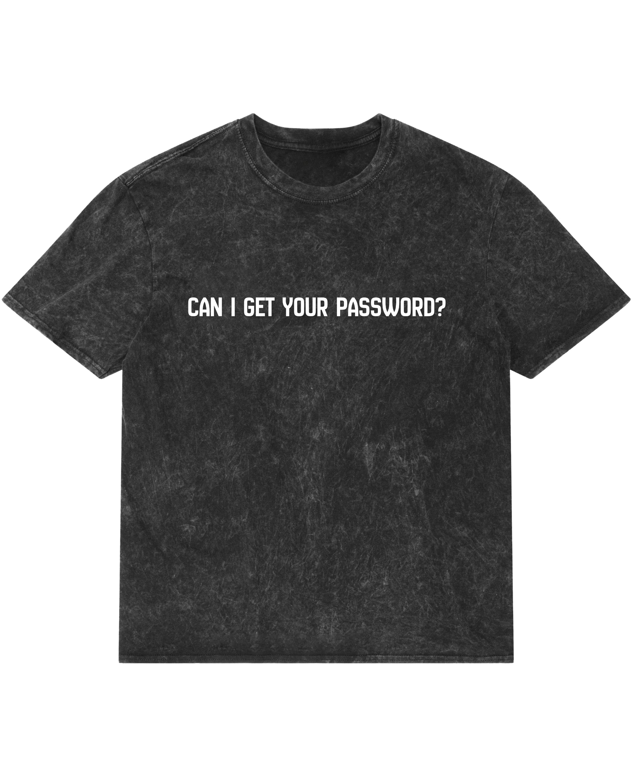 Acidwash Oversized T-shirt Front Design