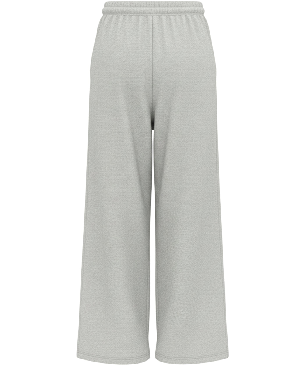 Grey Cotton Joggers Back Design