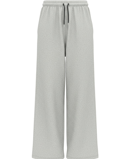 Grey Cotton Joggers Front Design